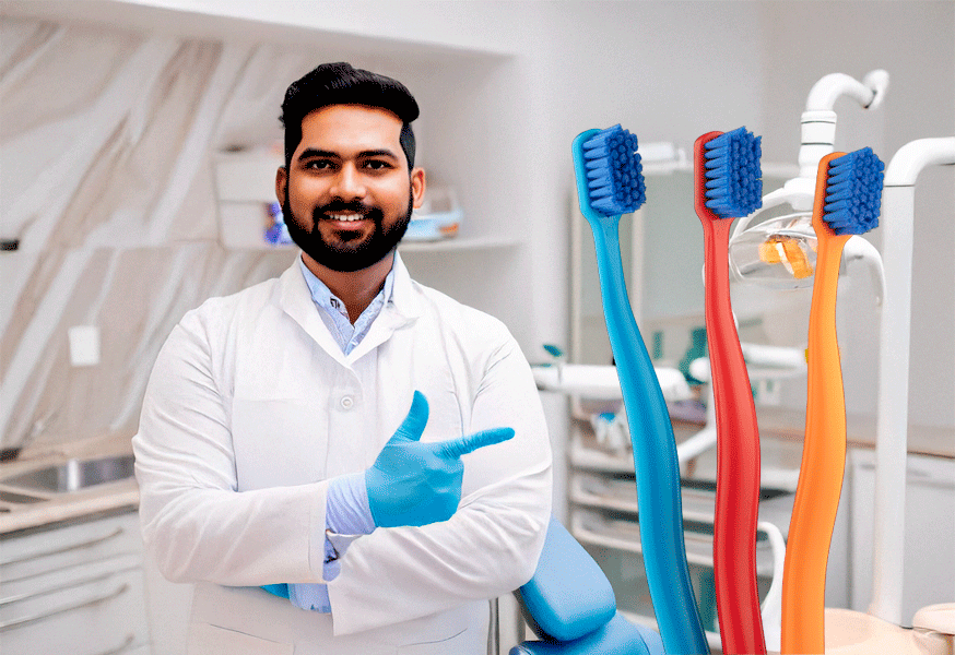 A Revolução na Higiene Bucal: Escova de Dente com Cerdas em Poliéster e Cabo Liso